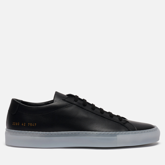 Мужские кеды Common Projects Achilles Ice Sole Black