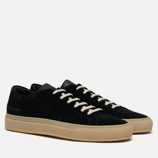 Мужские кеды Common Projects Achilles Multi Tisana Sole Black