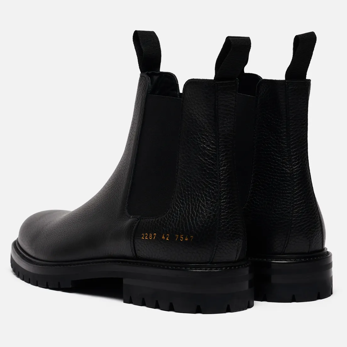 Common Projects Мужские ботинки Winter Chelsea Bumpy 2287