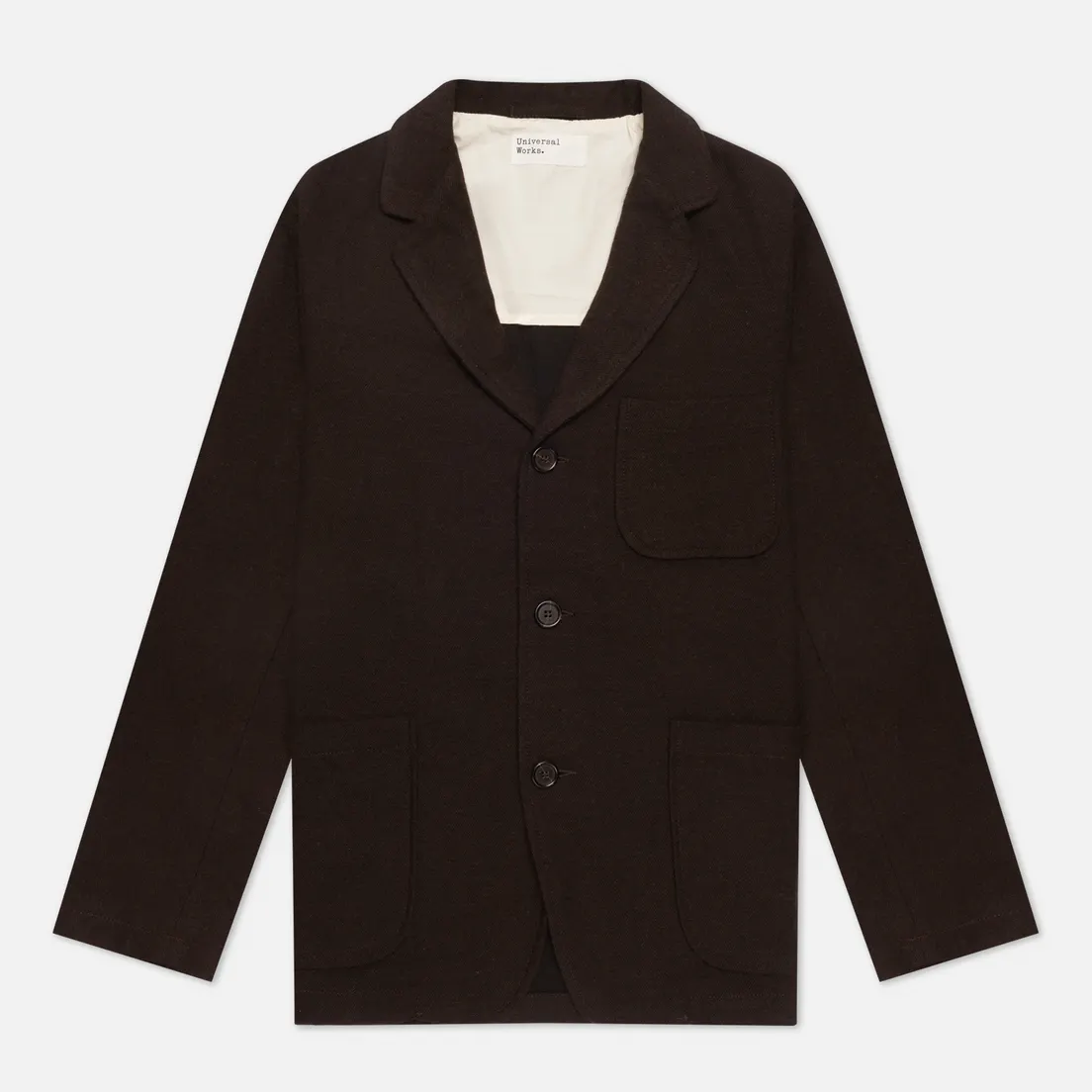 Universal Works Мужской пиджак Three Button Wool Marl II