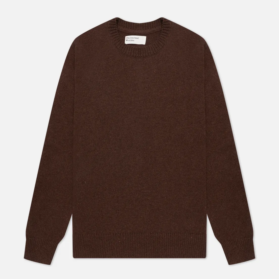Universal Works Мужской свитер Loose Crew Neck Recycled Wool