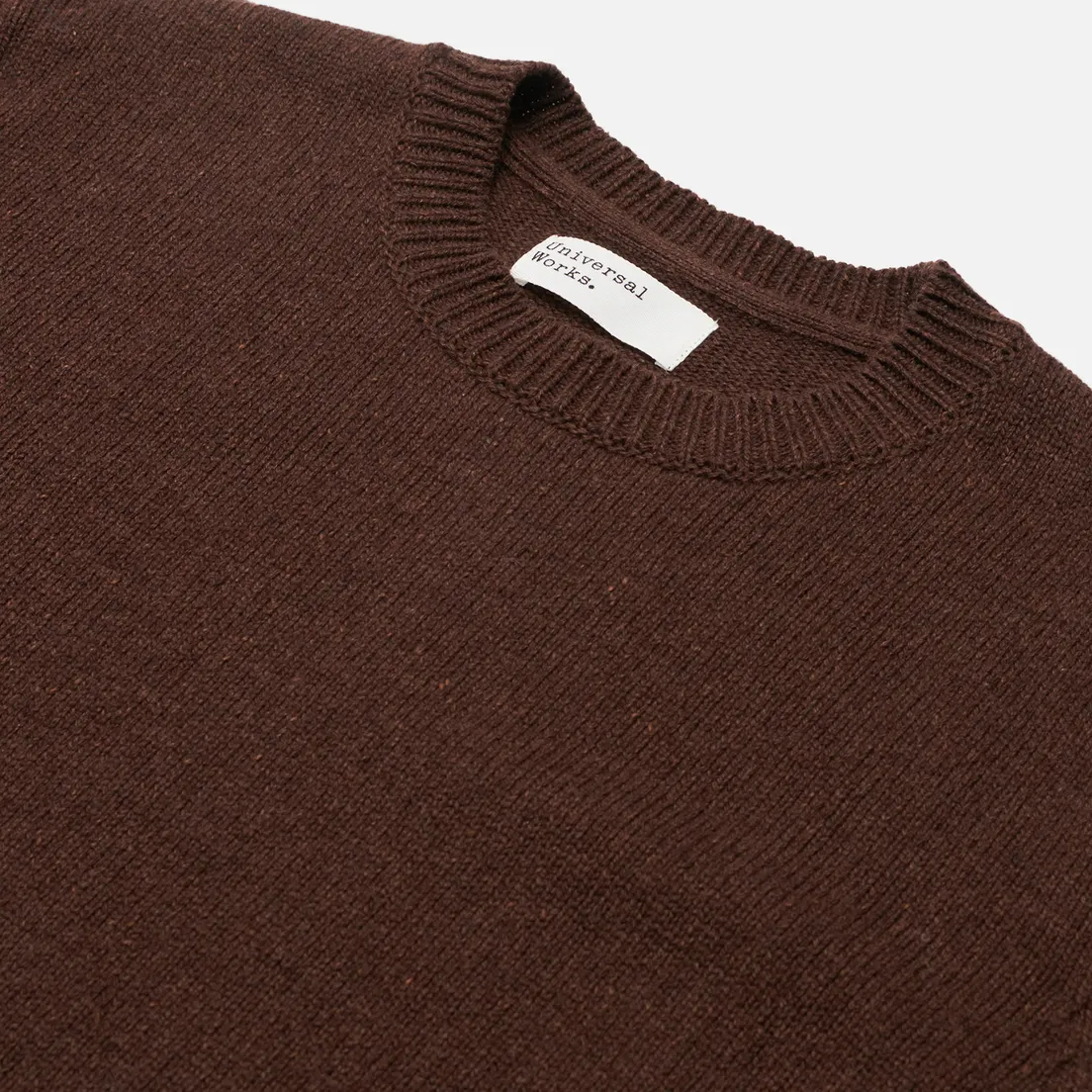 Universal Works Мужской свитер Loose Crew Neck Recycled Wool