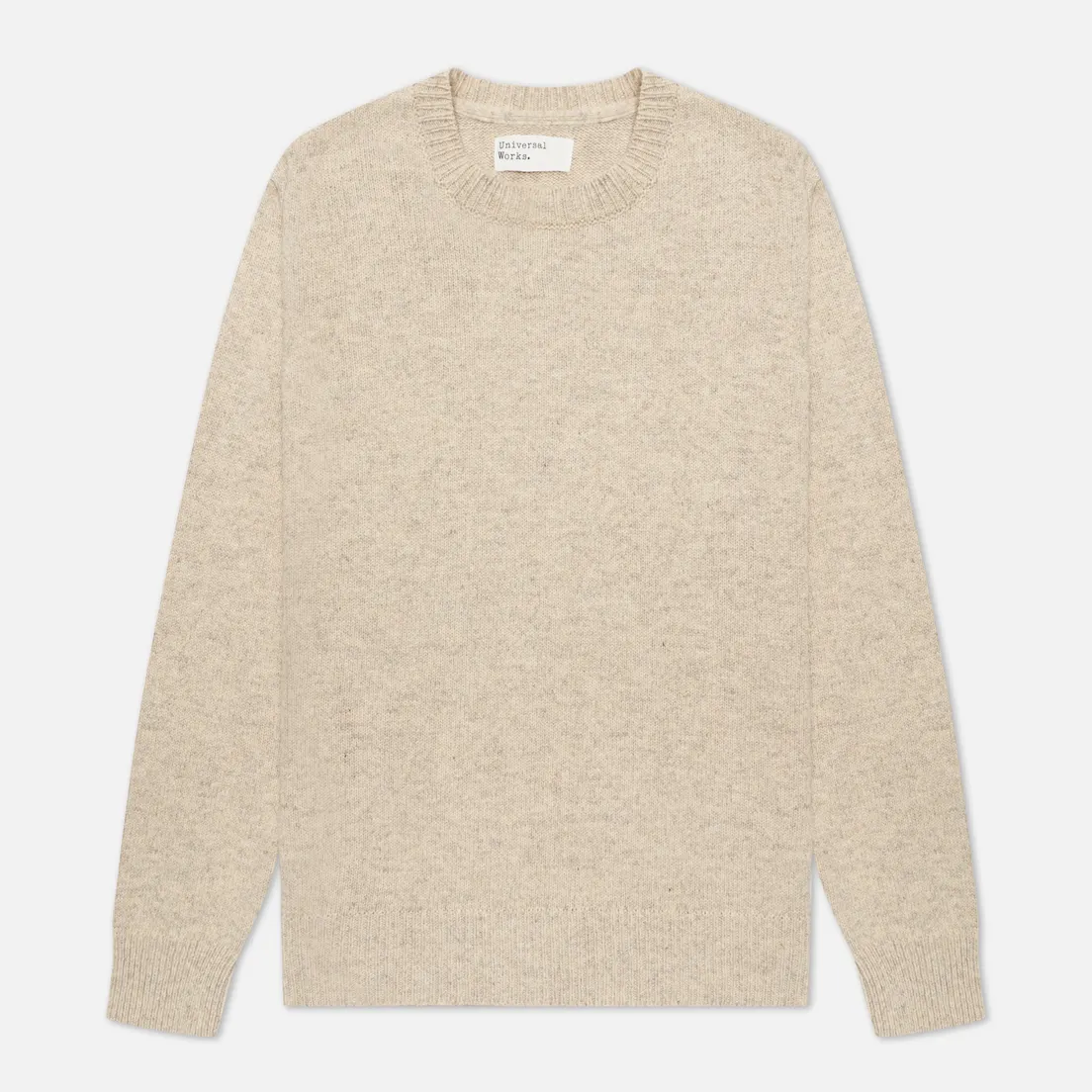 Universal Works Мужской свитер Loose Crew Neck Recycled Wool