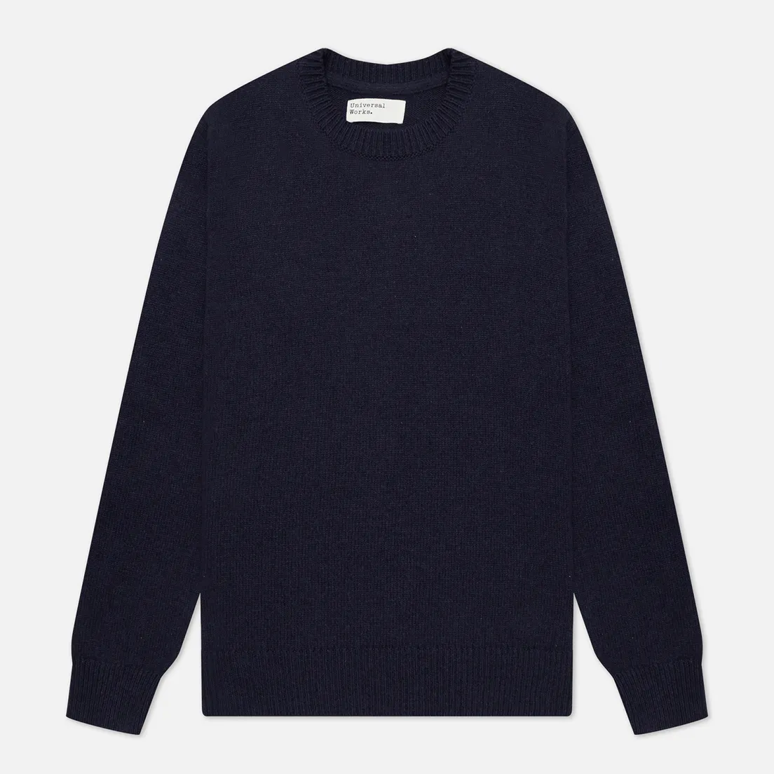 Universal Works Мужской свитер Loose Crew Neck Recycled Wool