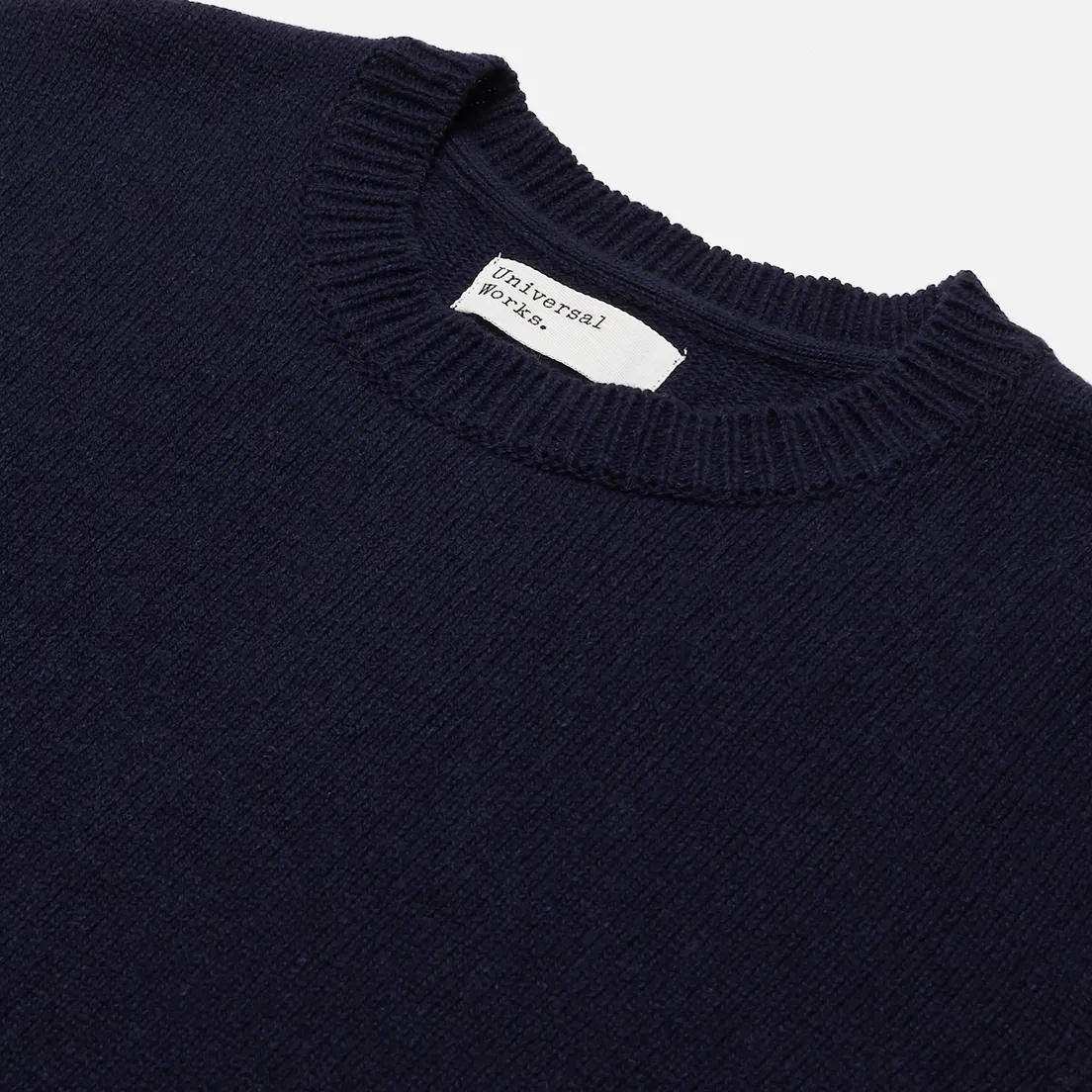 Universal Works Мужской свитер Loose Crew Neck Recycled Wool