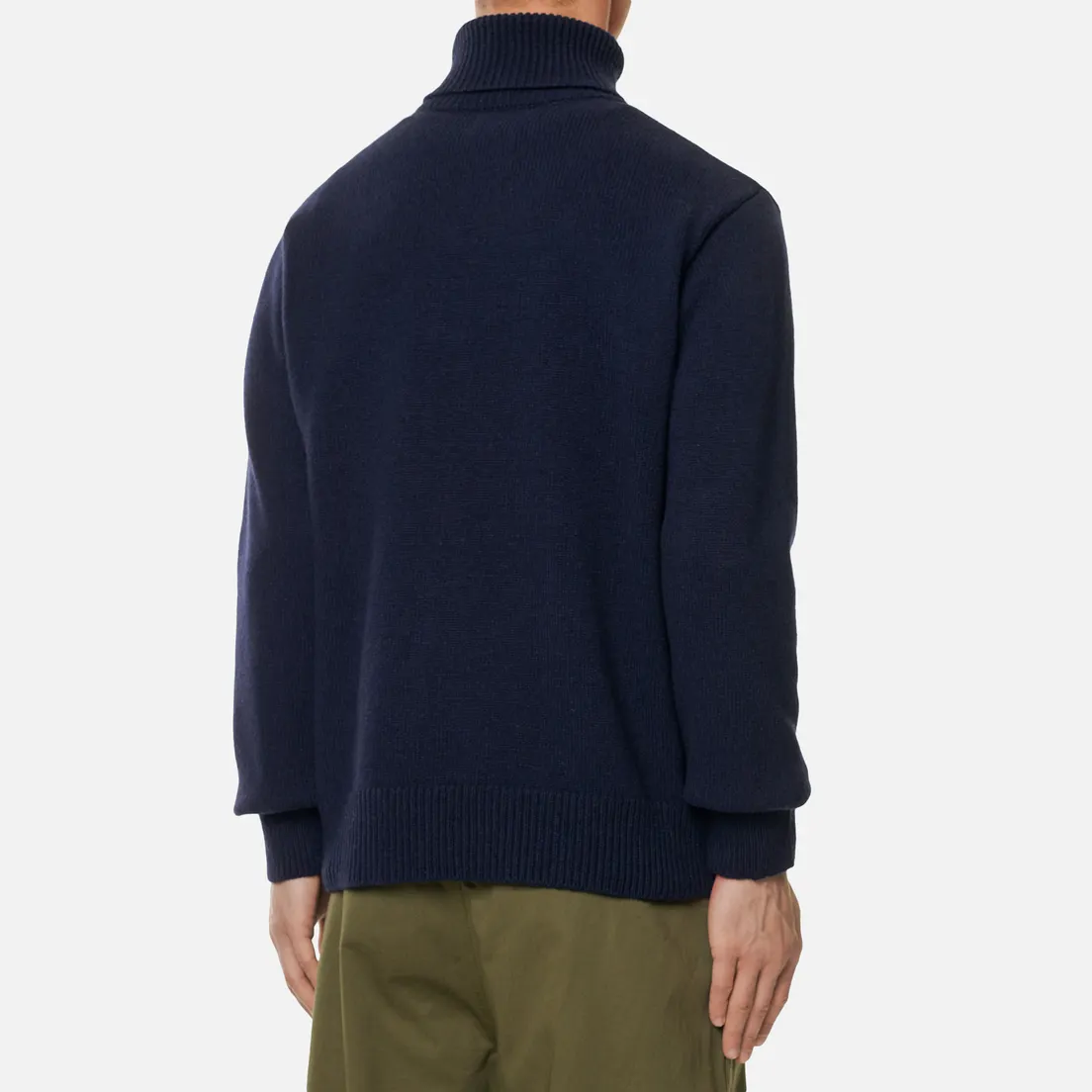 Universal Works Мужской свитер Roll Neck Recycled Wool