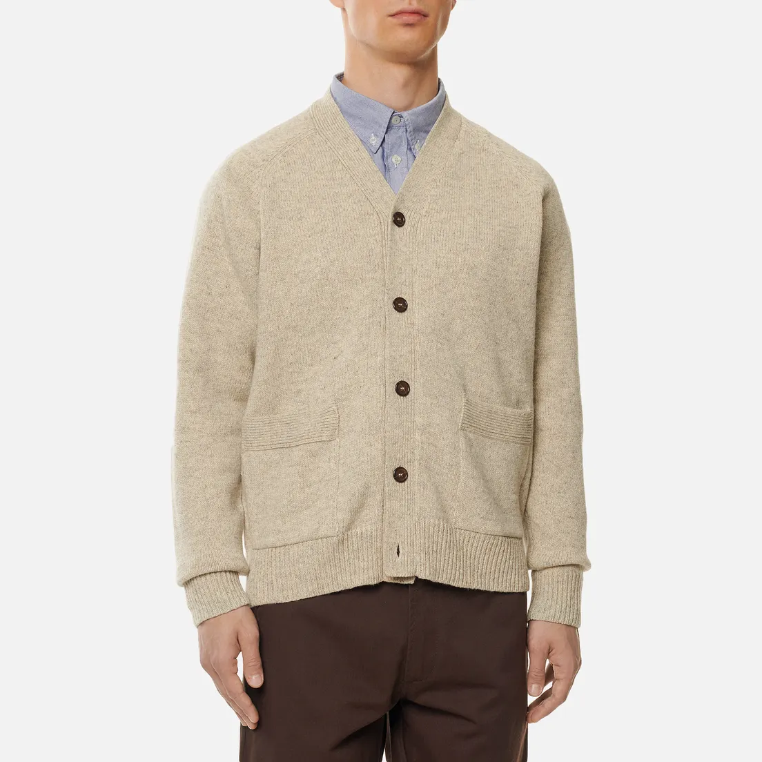 Universal Works Мужской кардиган Vince Recycled Wool