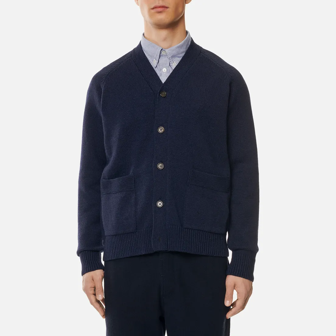 Universal Works Мужской кардиган Vince Recycled Wool