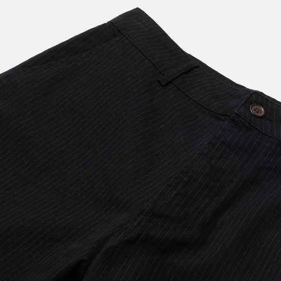 Мужские брюки Universal Works Military Chino Cotton/Nylon Pinstripe Black