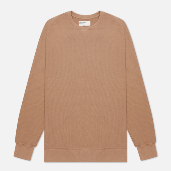 Мужская толстовка Universal Works Classic Crew Dry Handle Loopback Dark Sand