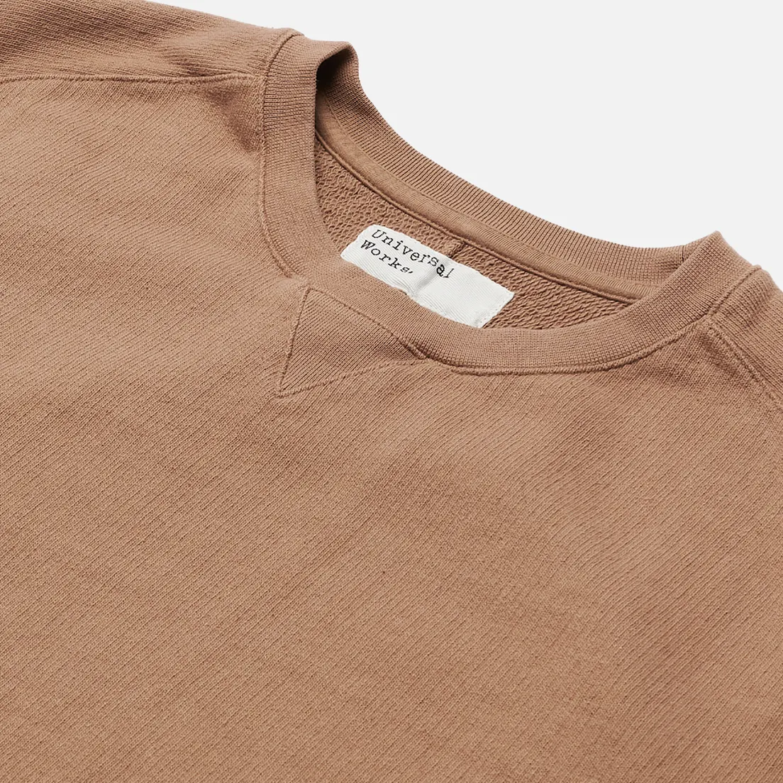 Universal Works Мужская толстовка Classic Crew Dry Handle Loopback