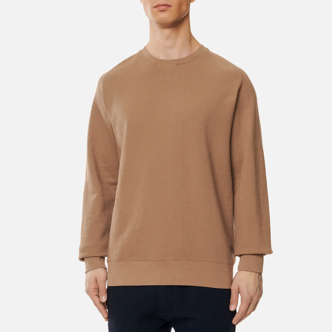 Universal Works Мужская толстовка Classic Crew Dry Handle Loopback