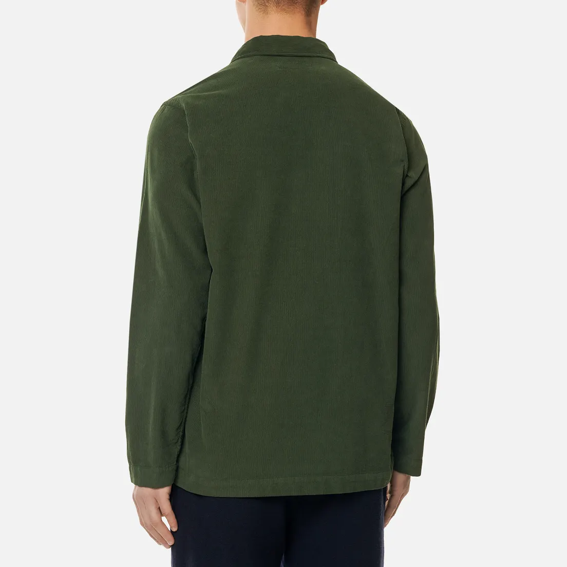 Universal Works Мужская рубашка Bakers Overshirt Fine Cord