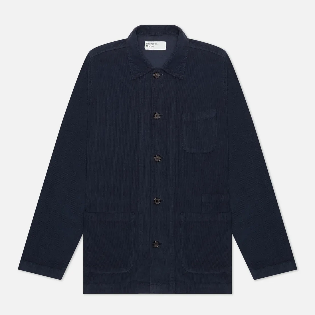 Universal Works Мужская рубашка Bakers Overshirt Fine Cord