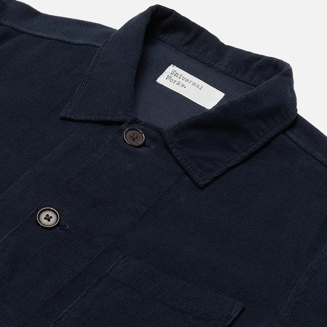 Universal Works Мужская рубашка Bakers Overshirt Fine Cord