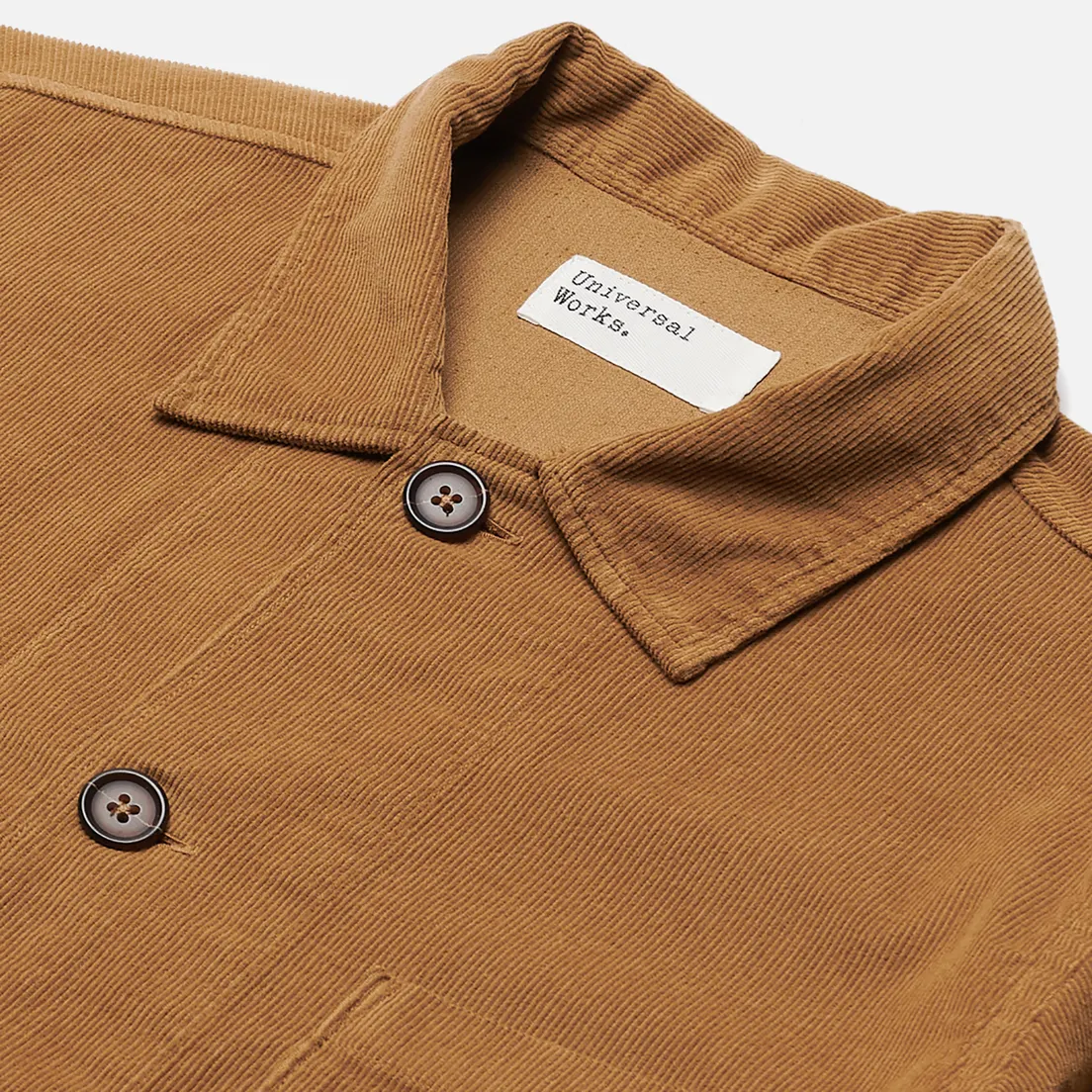 Universal Works Мужская рубашка Bakers Overshirt Fine Cord