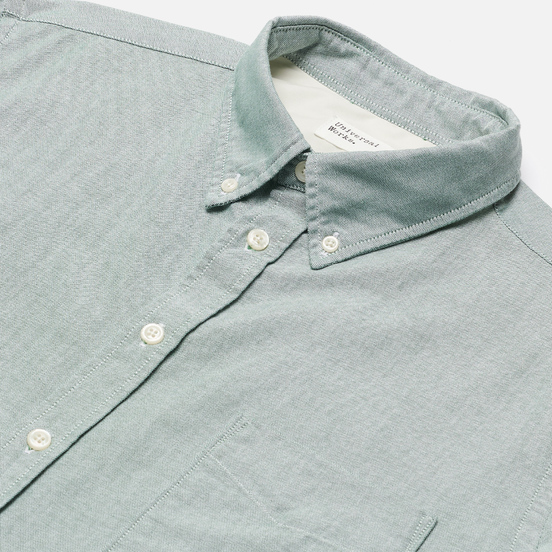 Мужская рубашка Universal Works Everyday Oxford Green