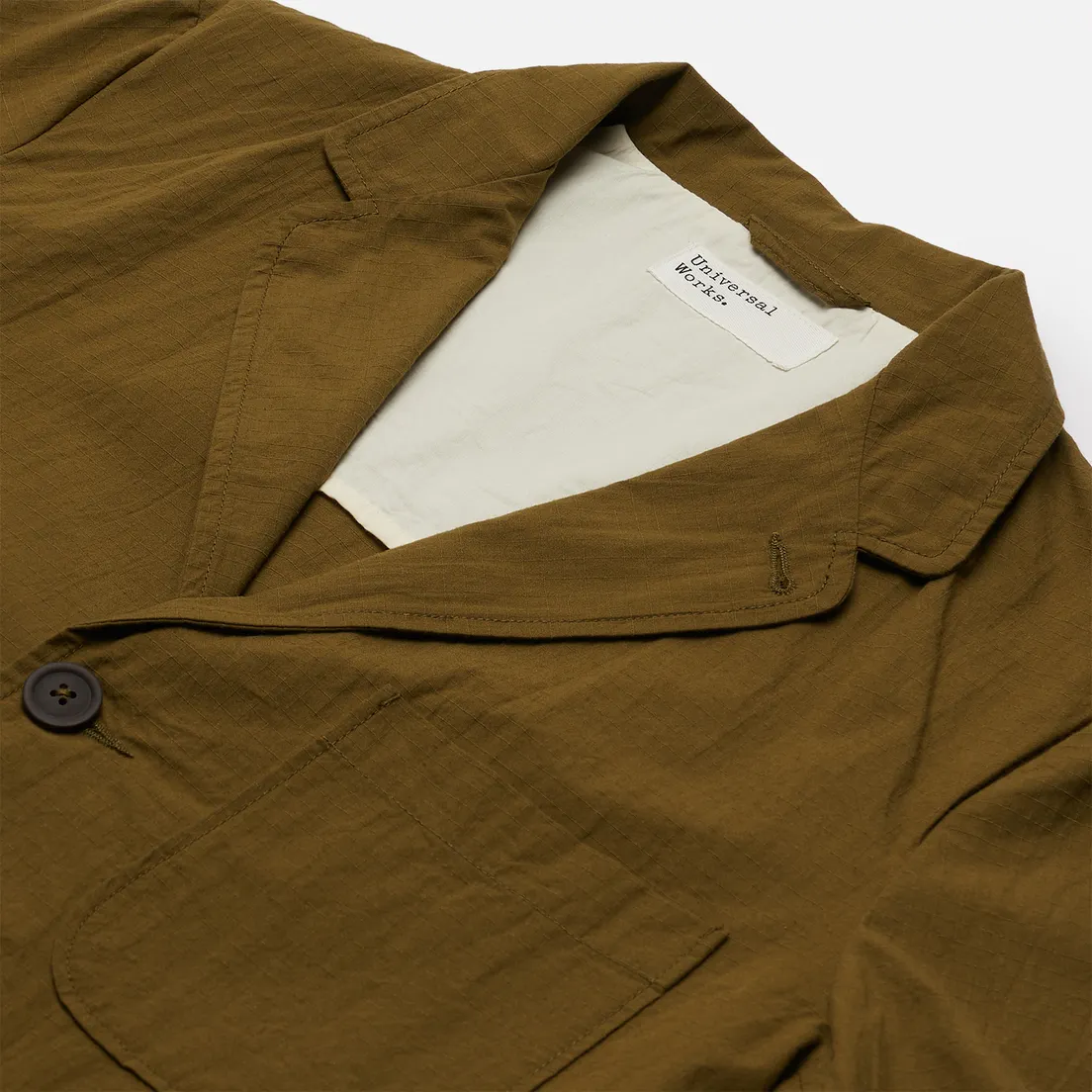 Universal Works Мужской пиджак Three Button Ripstop Cotton