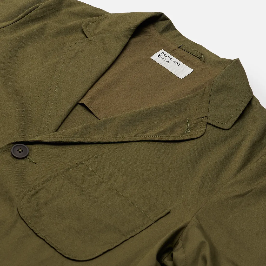 Universal Works Мужской пиджак Three Button Fine Twill