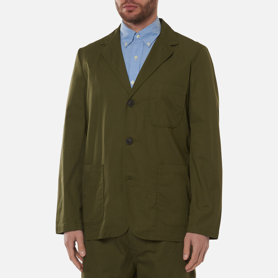 Мужской пиджак Universal Works Three Button Fine Twill Olive