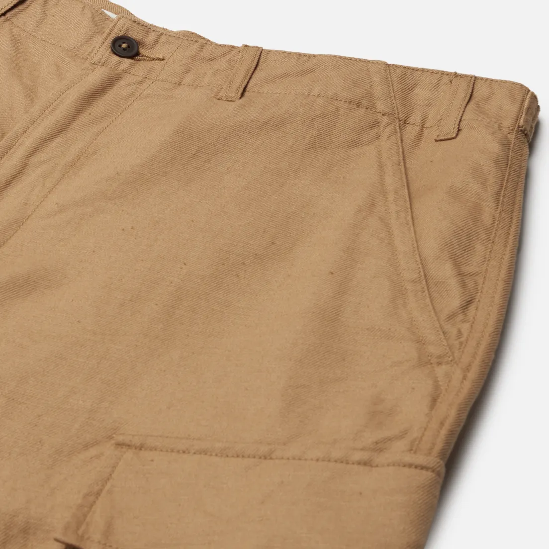 Universal Works Мужские шорты MW Cargo Linen-Cotton Suiting