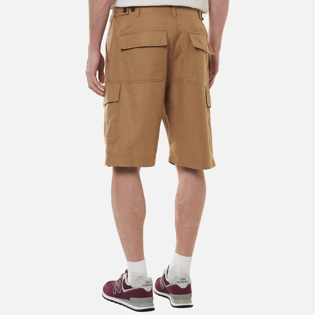Universal Works Мужские шорты MW Cargo Linen-Cotton Suiting