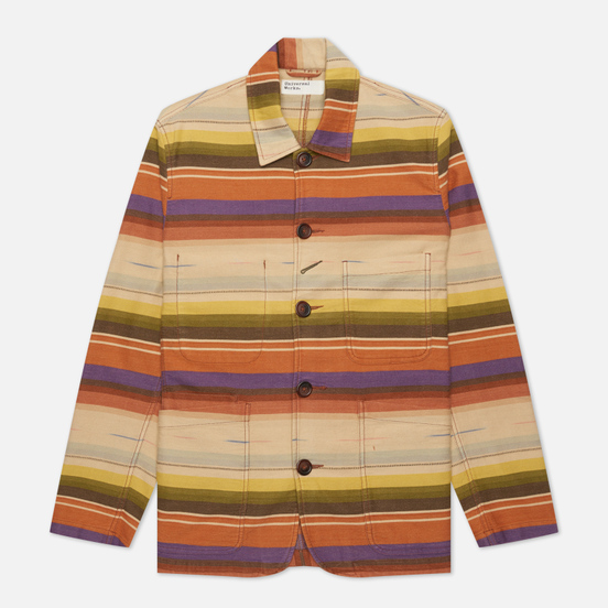 Мужская куртка Universal Works Bakers Mex Blanket Miulti Stripe