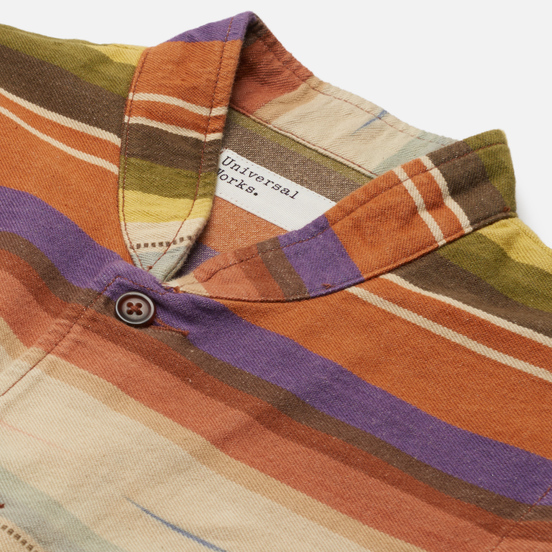 Мужской жилет Universal Works Battleman Mex Blanket Miulti Stripe