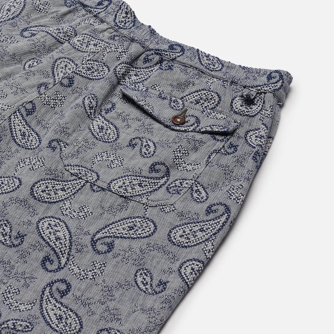 Universal Works Мужские шорты Track Paisley Weave