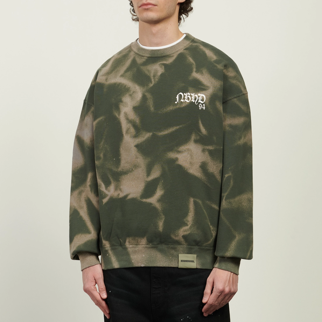 Neighborhood Мужская толстовка Tie-Dye Crewneck