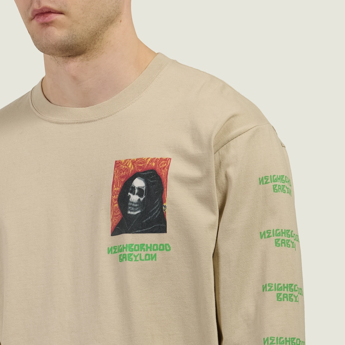 Neighborhood Мужской лонгслив x Babylon LS-2