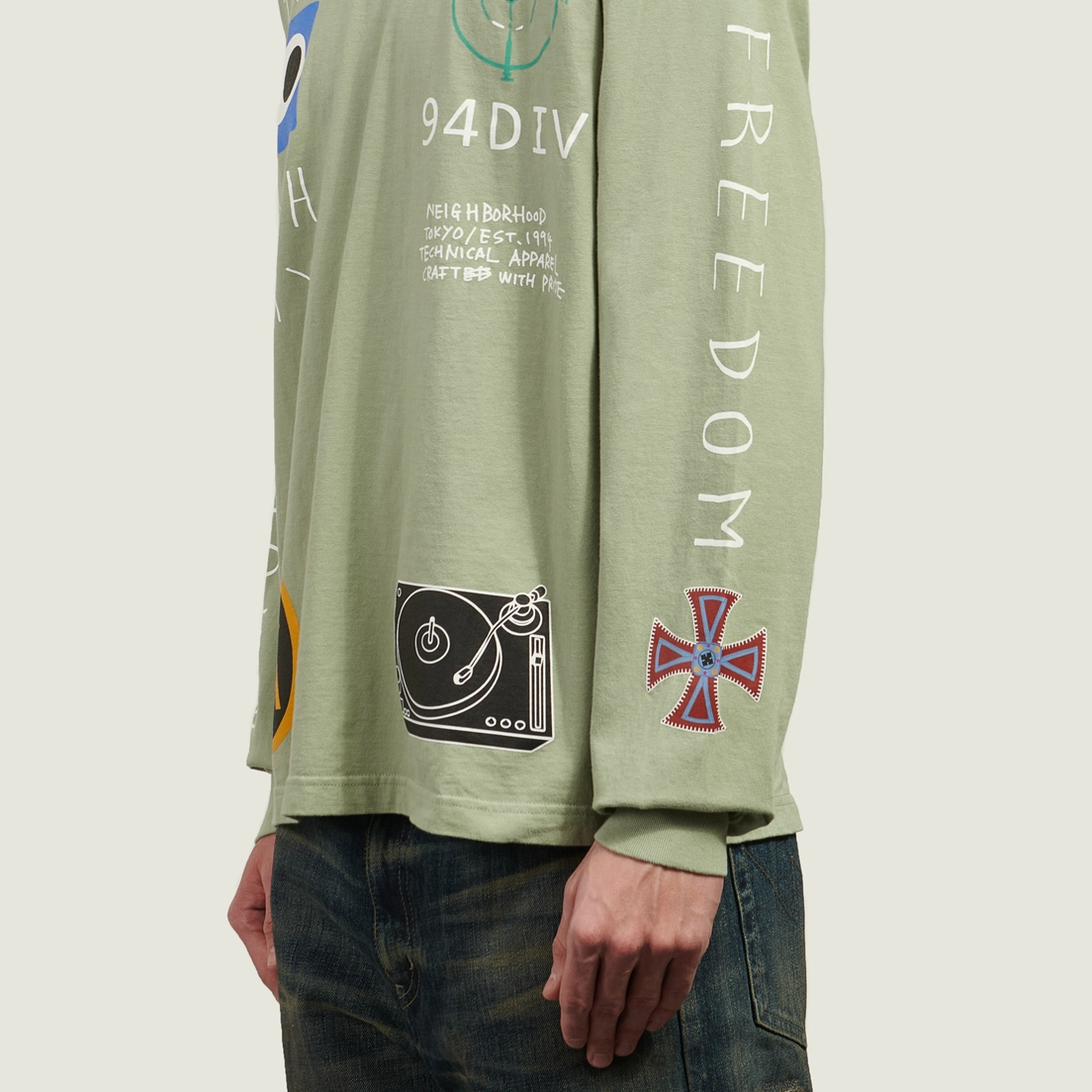 Neighborhood Мужской лонгслив LS-10