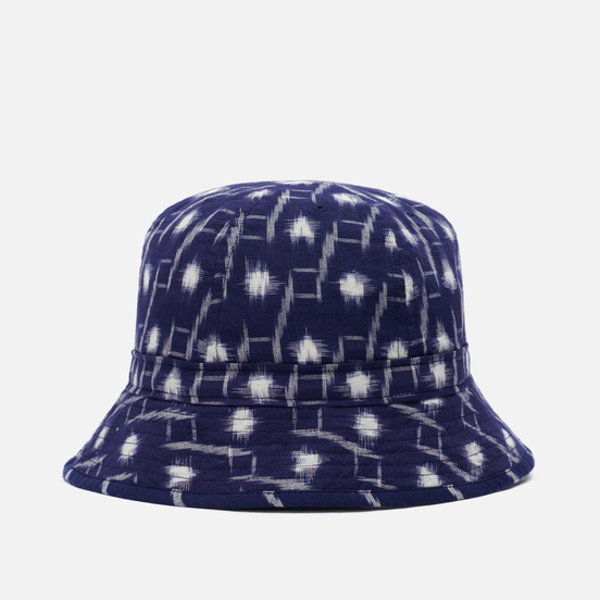 Панама Universal Works Naval Handloom Ikat Indigo