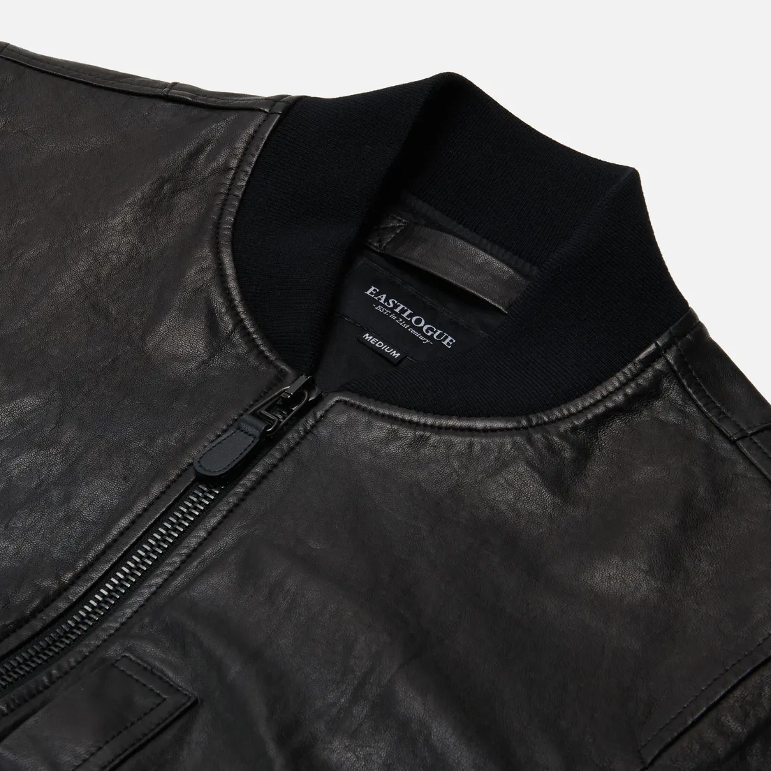EASTLOGUE Мужская куртка бомбер MA-1 Leather