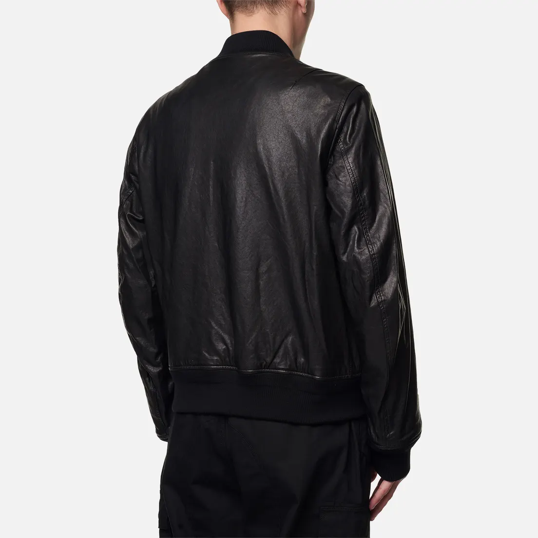 EASTLOGUE Мужская куртка бомбер MA-1 Leather