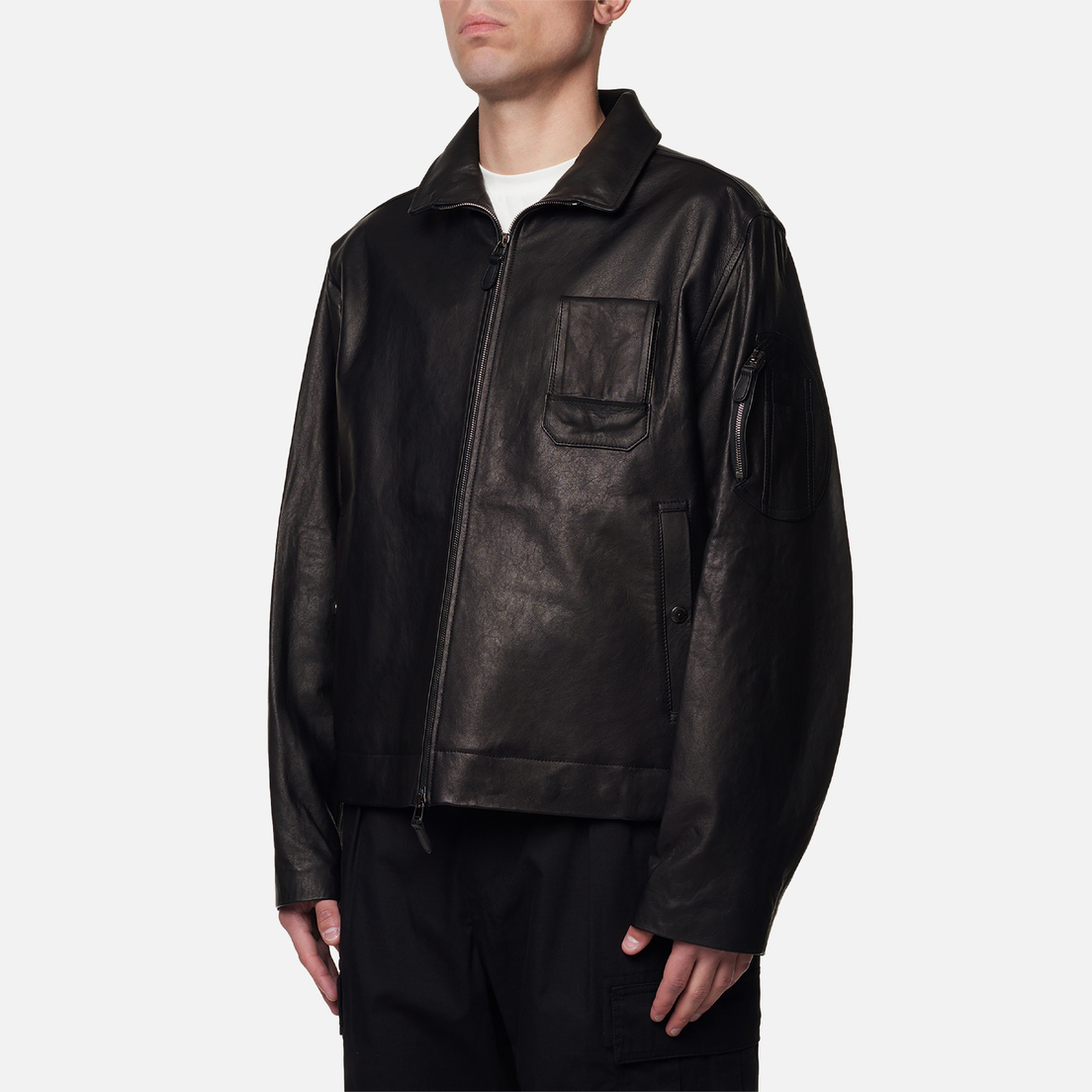 EASTLOGUE Мужская демисезонная куртка French Airforce Leather