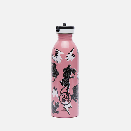Бутылка 24Bottles Urban Medium Sport Lid, цвет розовый