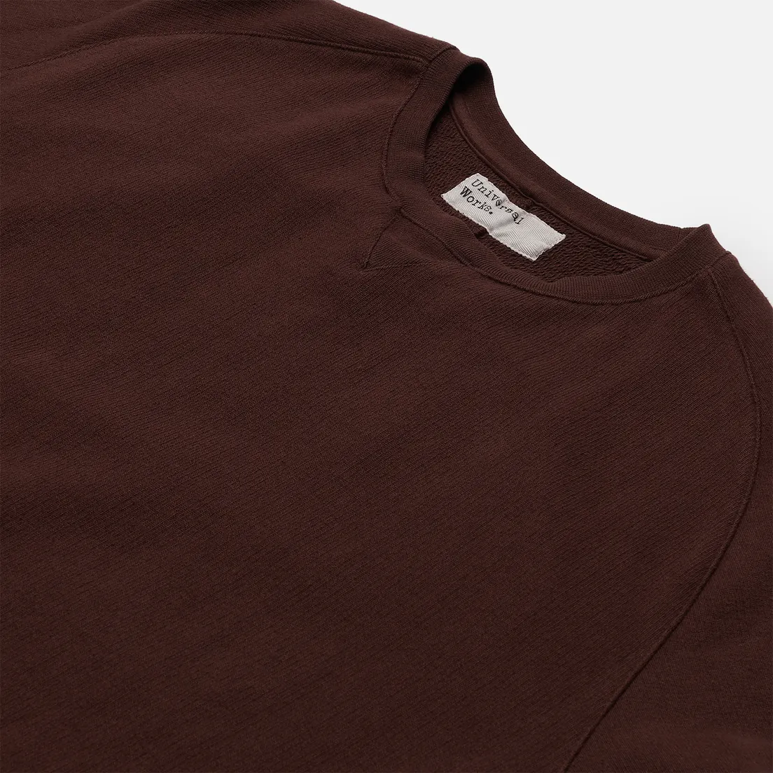 Universal Works Мужская толстовка Classic Crew Dry Handle Loopback
