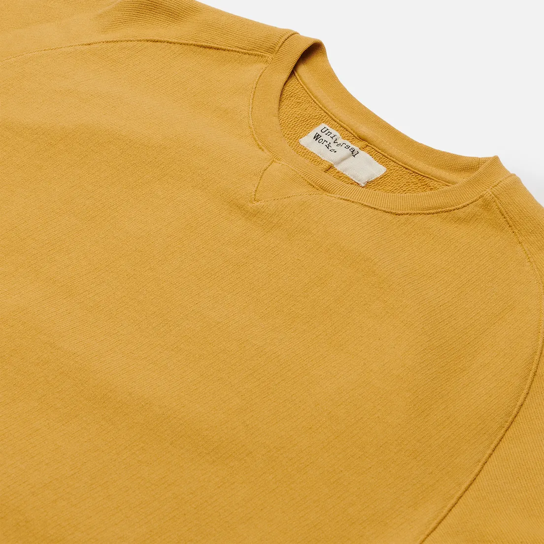 Universal Works Мужская толстовка Classic Crew Dry Handle Loopback