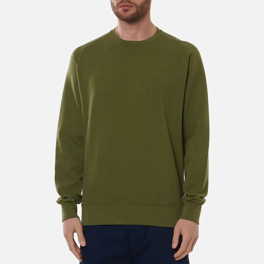 Universal Works Мужская толстовка Classic Crew Dry Handle Loopback