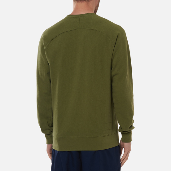 Мужская толстовка Universal Works Classic Crew Dry Handle Loopback Olive
