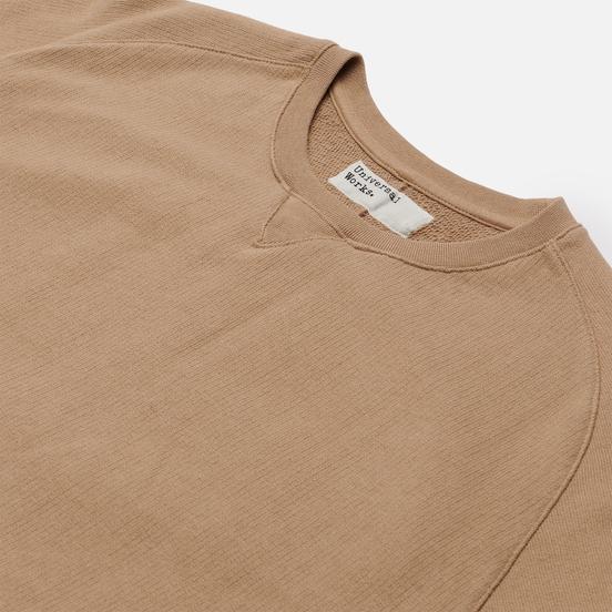 Мужская толстовка Universal Works Classic Crew Dry Handle Loopback Sand