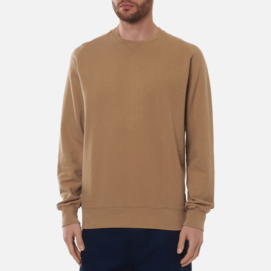 Мужская толстовка Universal Works Classic Crew Dry Handle Loopback Sand