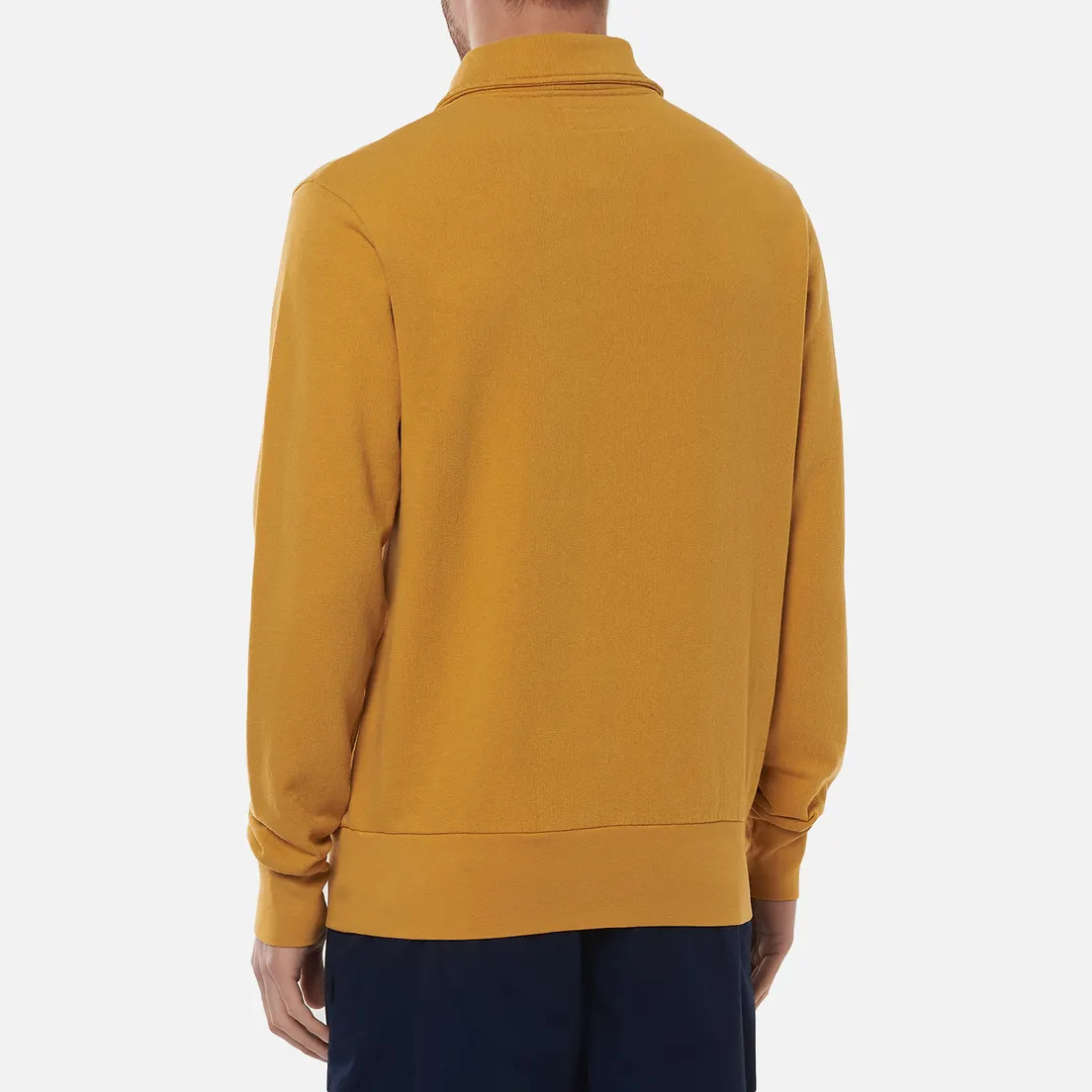 Universal Works Мужская толстовка Half Zip Dry Handle Loopback