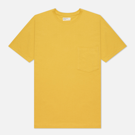 Мужская футболка Universal Works Big Pocket Save That Jersey, цвет жёлтый, размер S