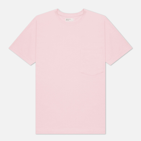 Мужская футболка Universal Works Big Pocket Save That Jersey, цвет розовый, размер XXL