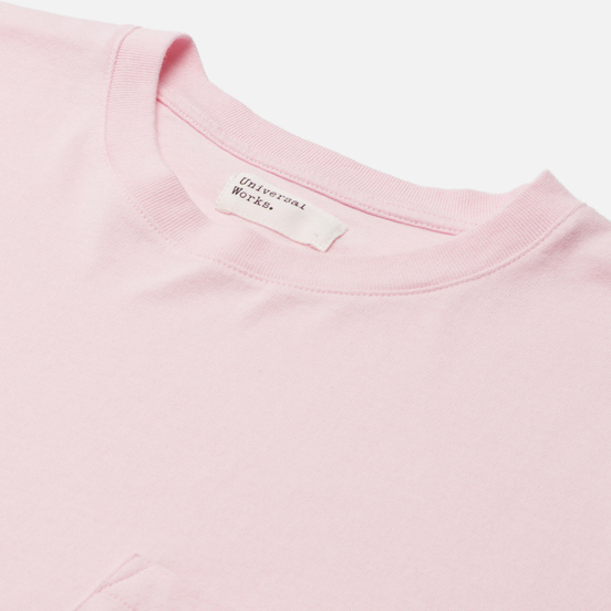 Мужская футболка Universal Works Big Pocket Save That Jersey Pink