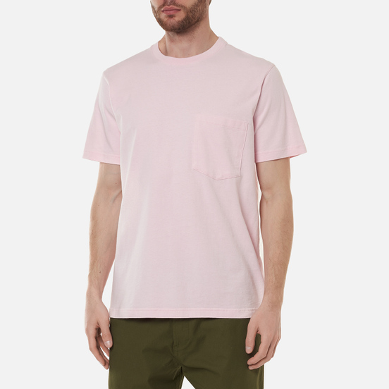 Мужская футболка Universal Works Big Pocket Save That Jersey Pink