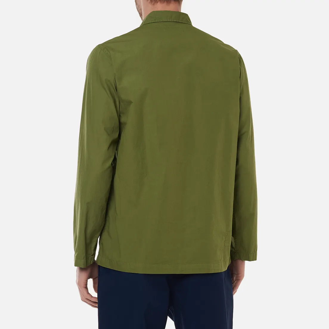 Universal Works Мужская рубашка Bakers Overshirt Poplin
