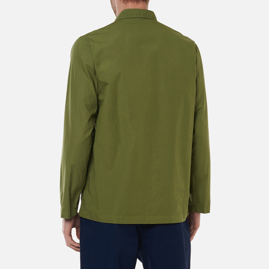 Мужская рубашка Universal Works Bakers Overshirt Poplin Olive